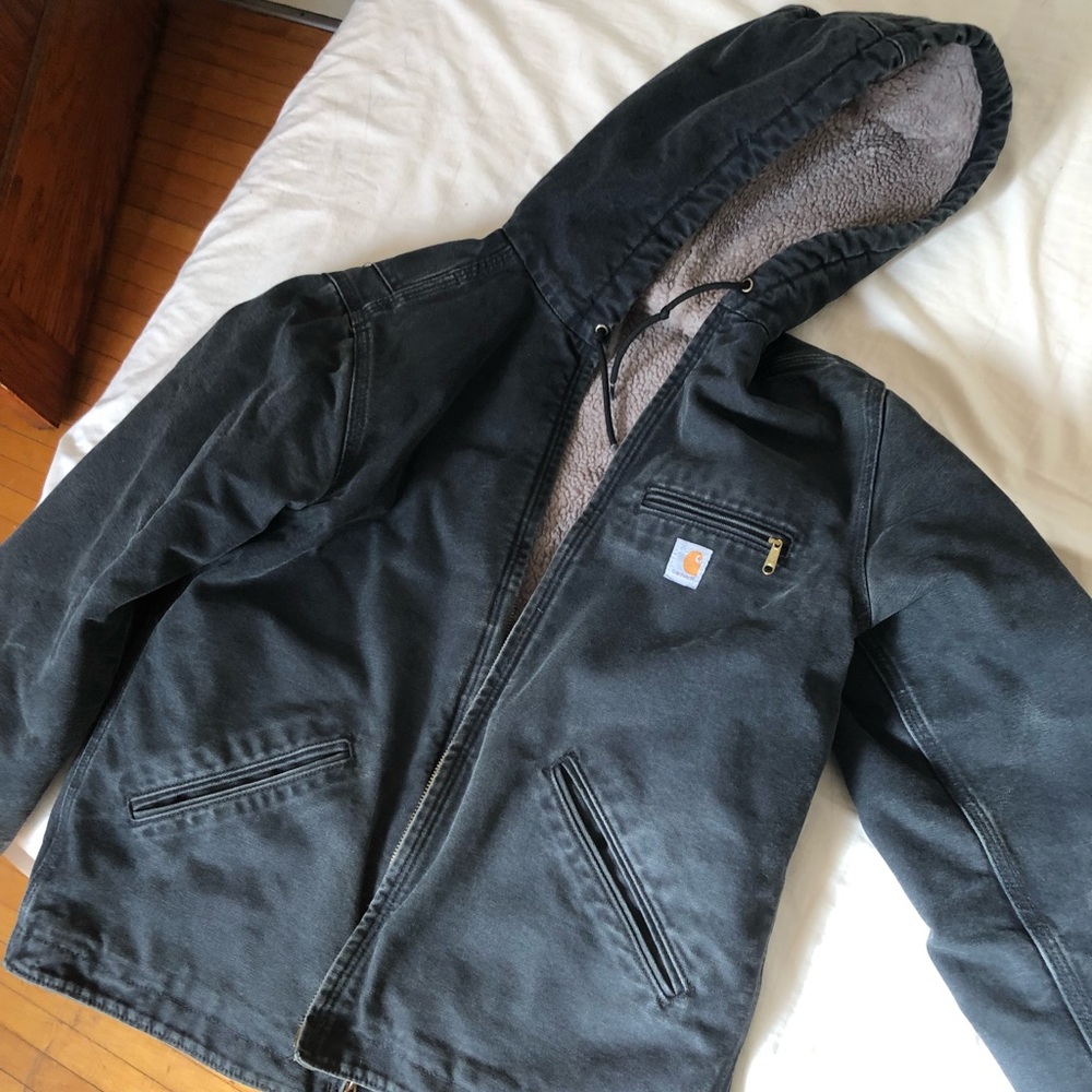 Small Womens Sherpa Lined Carharrt Jacket